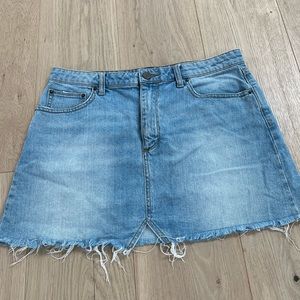 BDG denim mini skirt